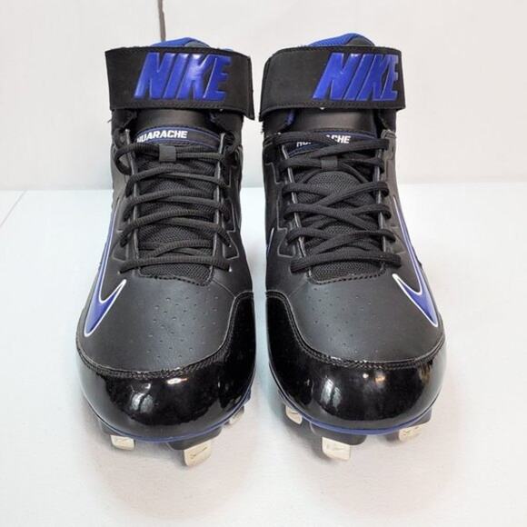 Nike Huarache Strike Mid Metal Baseball Cleats 14 - Picture 2 of 10